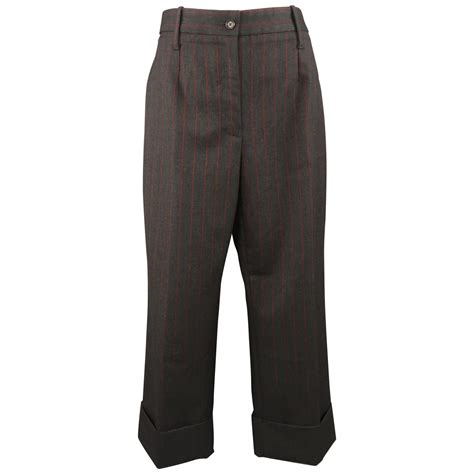dolce and gabbana strap pants